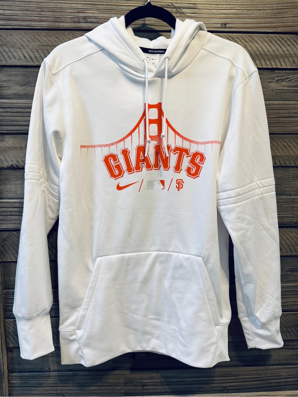 Nike San Francisco Giants City Connect Therma Hoodie | WHITE